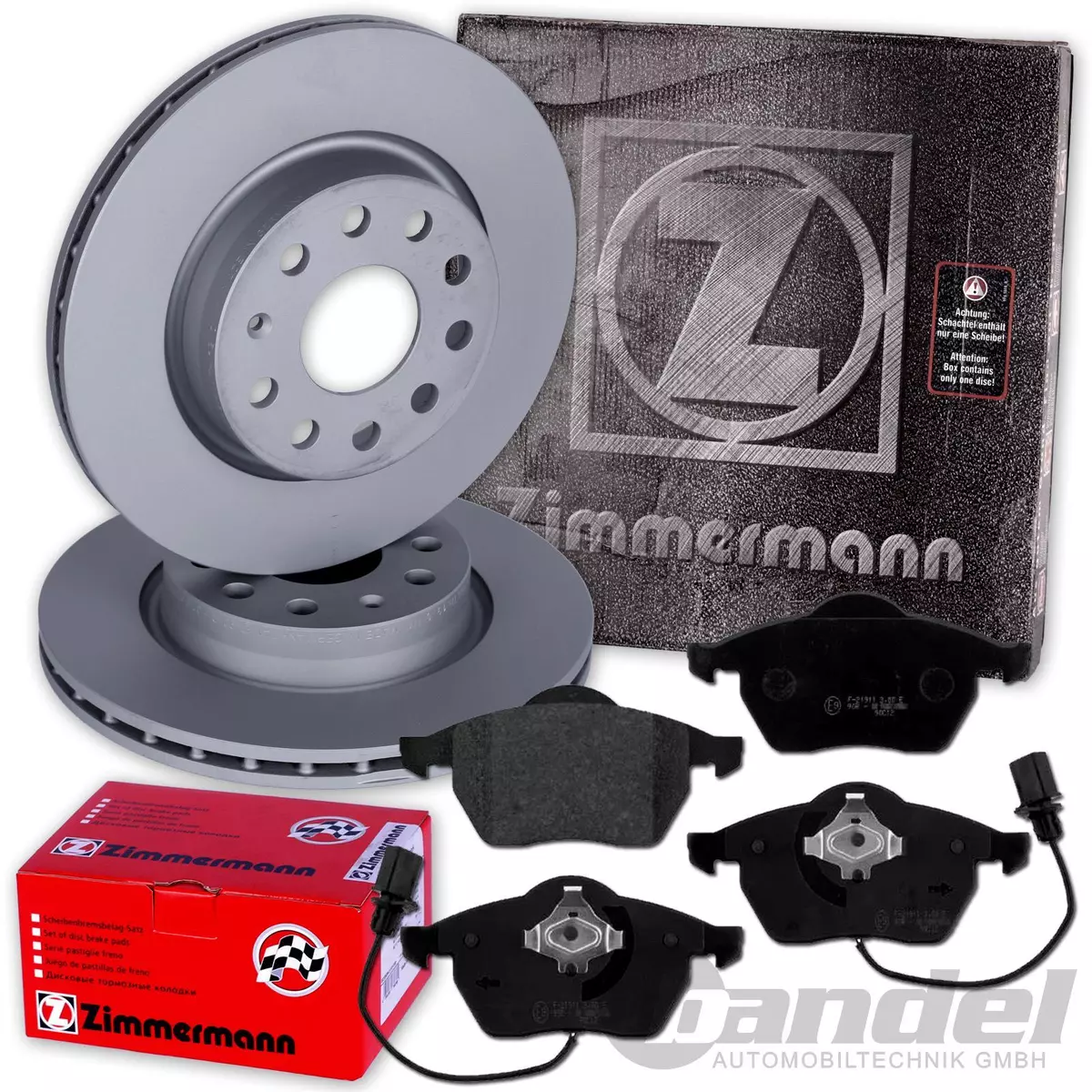 Гальмівні диски та колодки Zimmermann для MAZDA MX-5 RF Targa (ND)