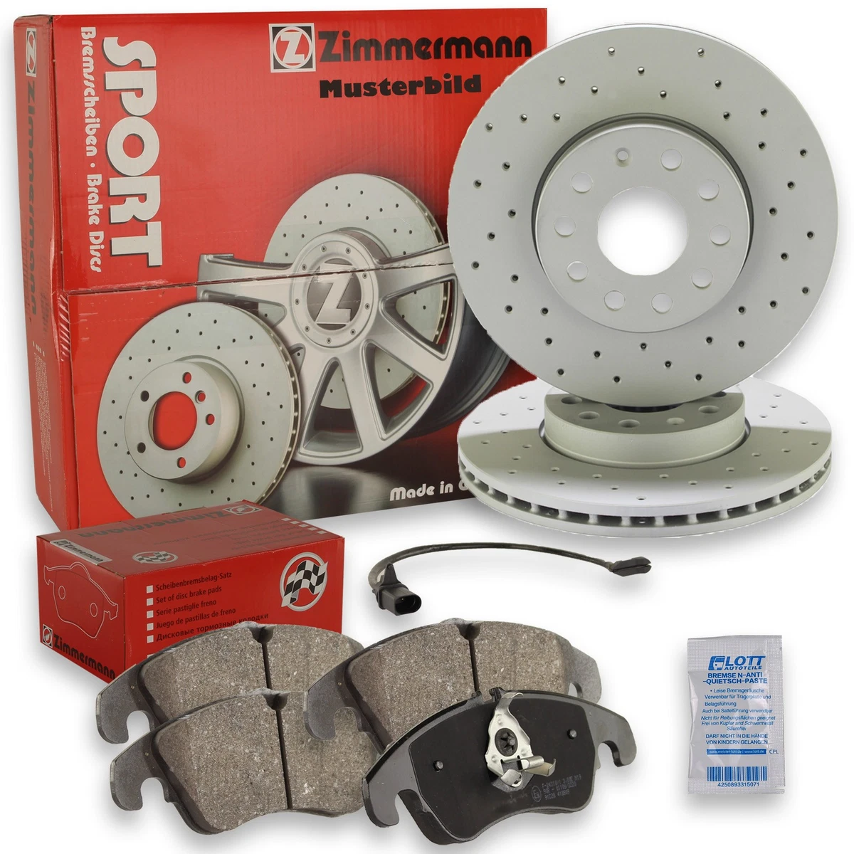 Гальмівні диски та колодки Zimmermann для MAZDA MX-5 RF Targa (ND)