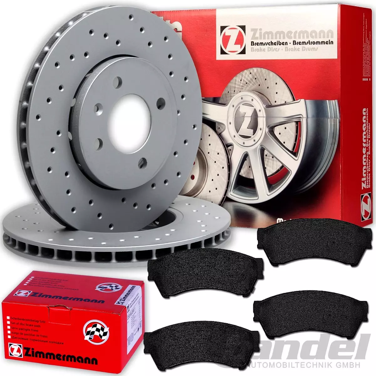 Гальмівні диски та колодки Zimmermann для MAZDA MX-5 RF Targa (ND)